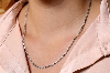 Ladies silver necklace Picture