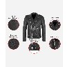 Men's Biker Leather Jacket Brand... Picture