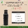 Elevate Your Lifestyle with Our Handcrafted Copper Water Bottle offer Health & Beauty