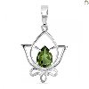 Natural Wholesale Silver Moldavite Jewelry