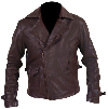 Captain America Brown Biker Leather Jacket at Bikers Jackets offer jackets